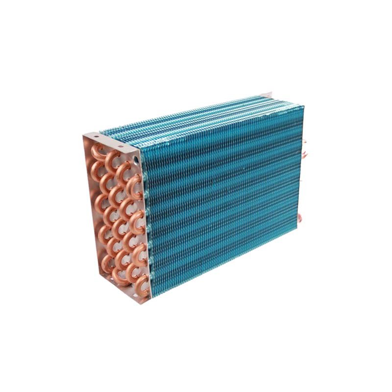 Copper Tube Condenser 3MPa air to Water Heat Exchanger Condenser Aluminum Fin