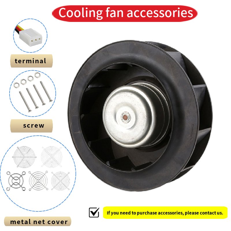 220mm 24V 48V Brushless Dc High Efficiency Backward Curved Centrifugal Fans for Spray Dryer Paint Radical Centrifugal Fan