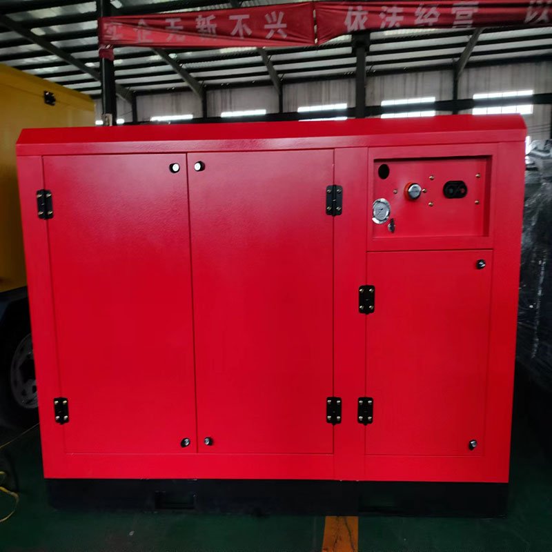 185cfm 250cfm 330cfm Industrial Mobile Air Compressor Diesel Engine Wheel Screw Air Compressor