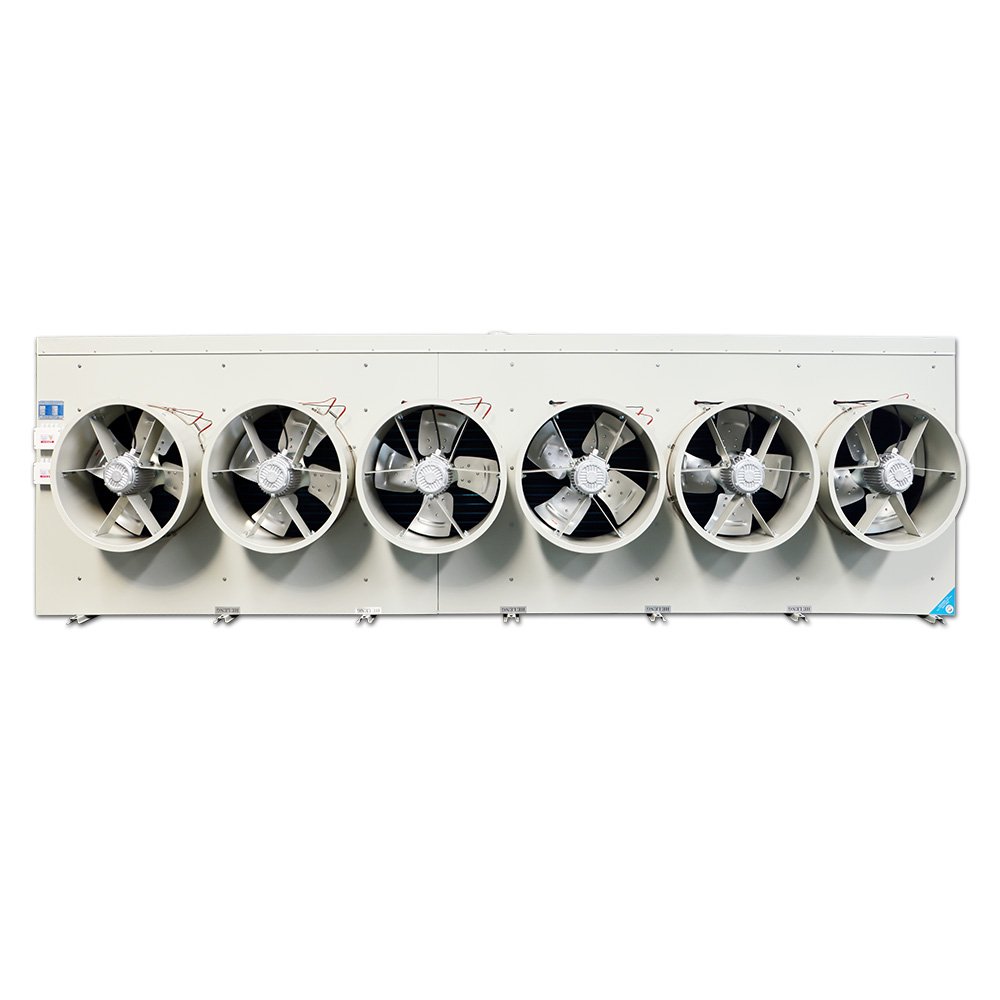 1.5HP Copper Tube Chiller Condenser Cold Room Evaporator Coil Heat Exchanger Fin Type Air Cooler Condenser