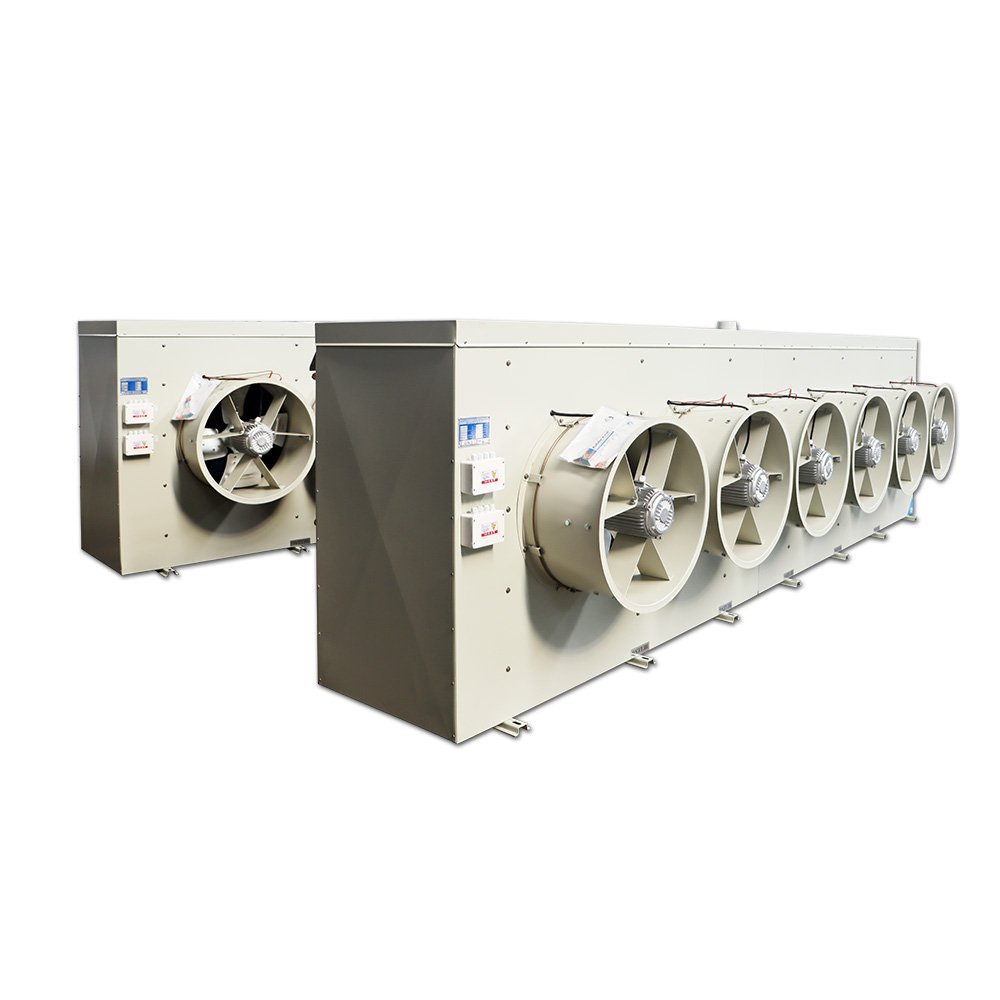 1.5HP Copper Tube Chiller Condenser Cold Room Evaporator Coil Heat Exchanger Fin Type Air Cooler Condenser