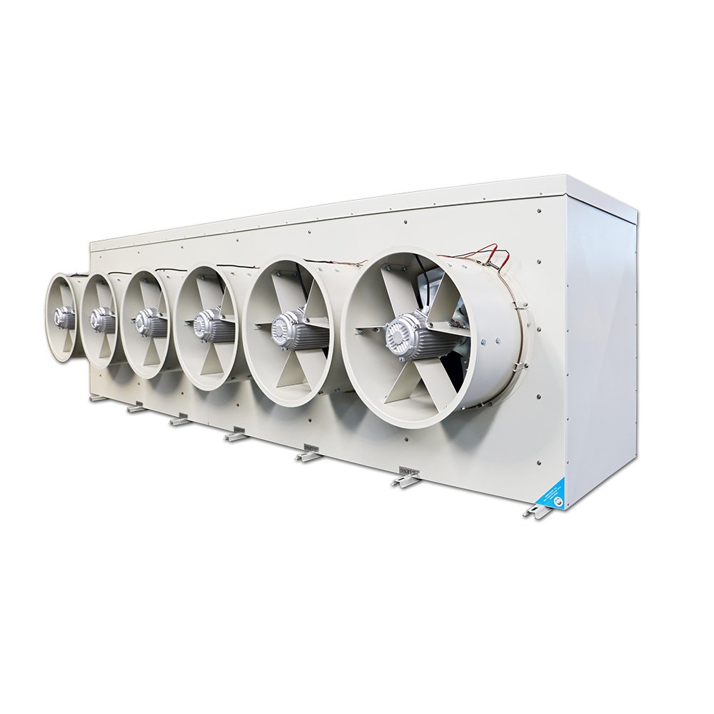 1.5HP Copper Tube Chiller Condenser Cold Room Evaporator Coil Heat Exchanger Fin Type Air Cooler Condenser