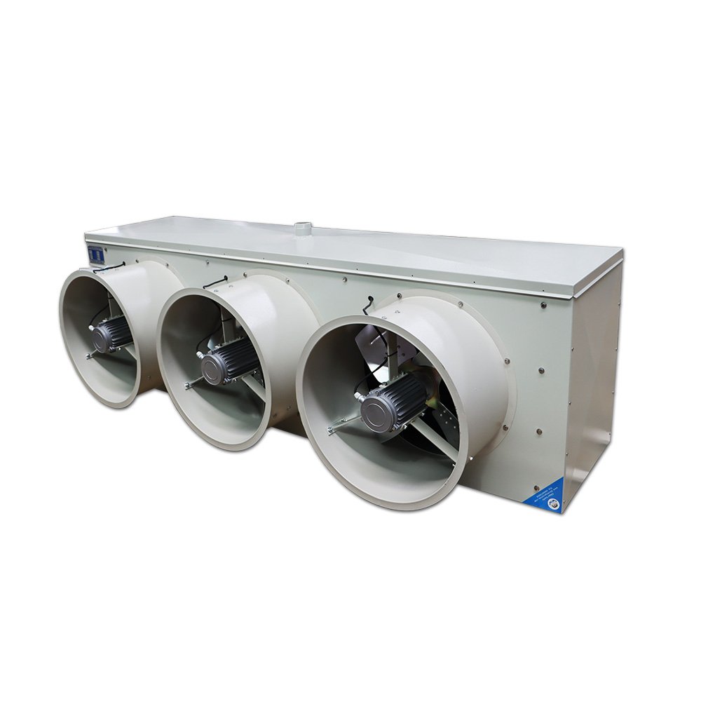 1.5HP Copper Tube Chiller Condenser Cold Room Evaporator Coil Heat Exchanger Fin Type Air Cooler Condenser