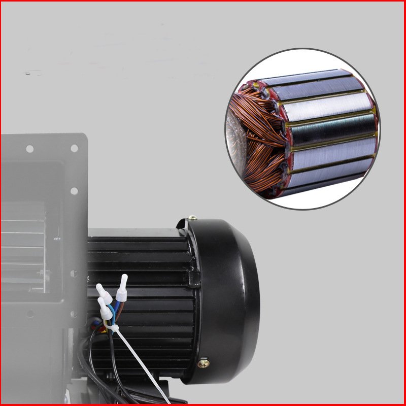 Customizable 220V/380V Industrial Induced Draft Fan Small High-Temperature Resistant Low-Noise Cast Iron for Smoke Exhaust