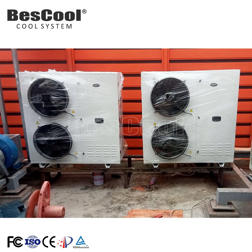 Box-Type Integrated Condensing Unit R404a Copeland Scroll Compressor Refrigeration Air Cooler Evaporator for Cooling Room