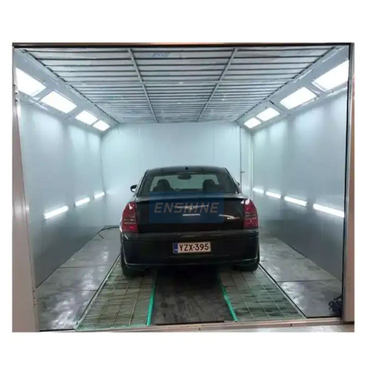 Custom Single Phase Spray Painting Booth /electric Ce Paint Cabin/small Paint Spray Booth