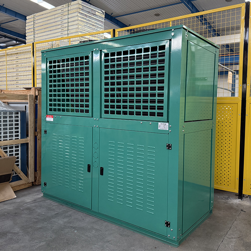 30HP Bitzer High Quality Semi-Hermetic Refrigeration Units Cold Storage Units Cooler Condensing Units Cold Air Condenser
