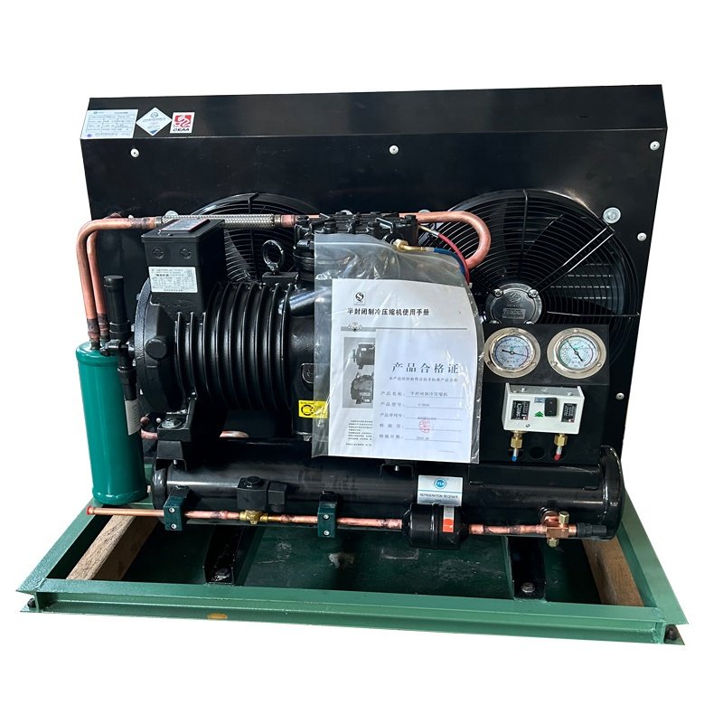 Factory Price 5hp Copeland Air Cooled Condenser Unit Fast Freezing for Cold Room Durable Metal Material
