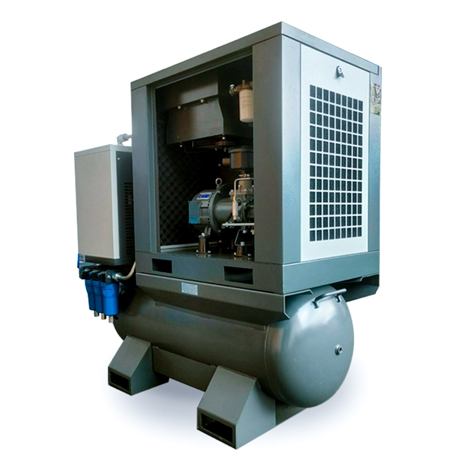 All-in-one 7.5KW 10HP Screw air Compressor for Laser Cutting air Compressors with air Dryers