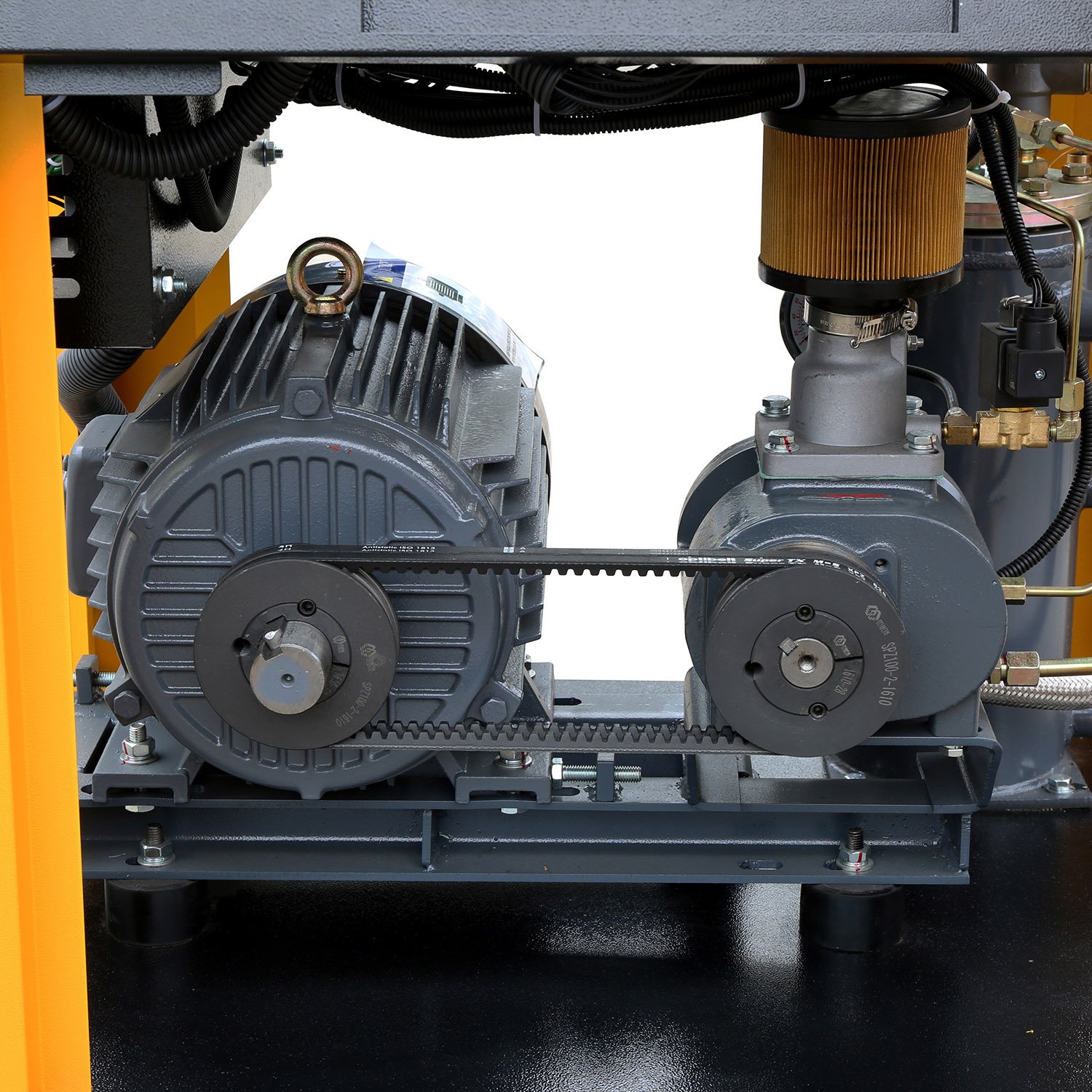 Small Size Low Noise 4kw 5.5kw 7.5kw Industrial Compressor 5hp 7hp 10hp Oil-injected Screw Air Compressor