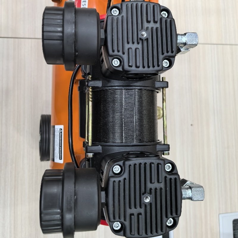New 220V 75L/min Portable Electric Dental Piston Air Compressor With 24L Aluminium Air Tank