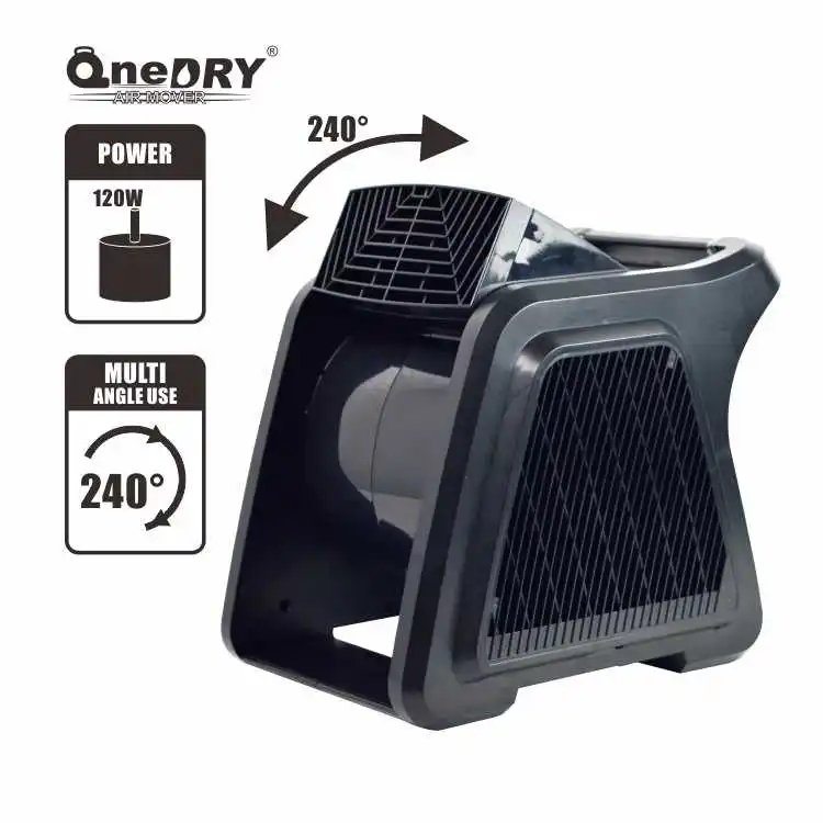 High Velocity Super Fan Max Air Mover Floor Fan with 3 Speeds Pro Performance Pivoting Home Utility Floor Drying Fan