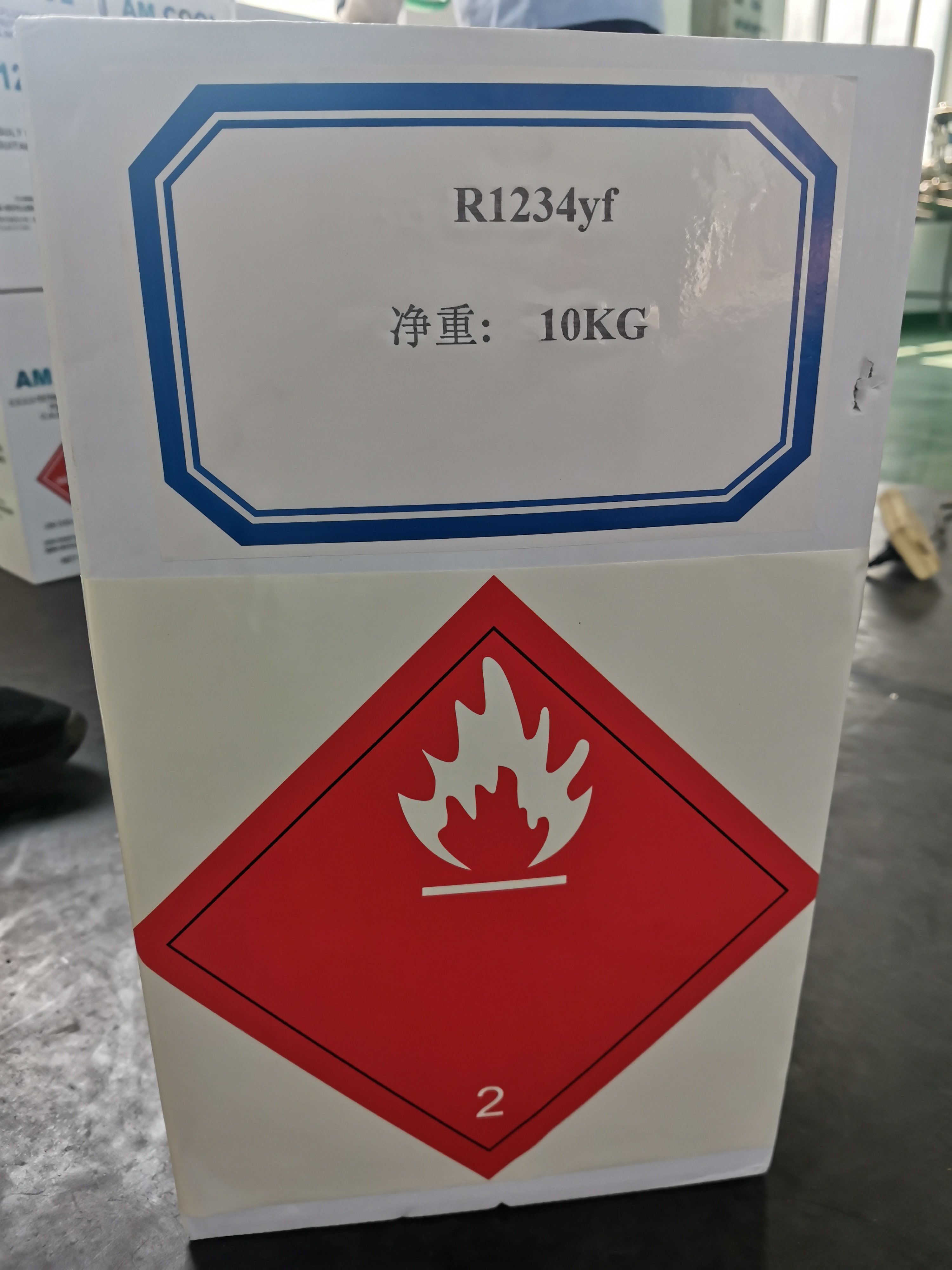 High Purity Industrial Grade AC Refrigerant HFO Gas R1234YF & R1234ZE for Air Conditioner Cooling Derivatives