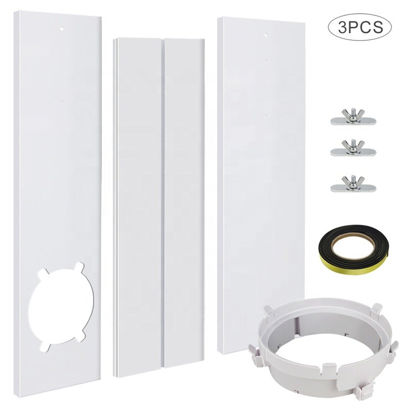 Portable Air Conditioning windows Seal Set Universal Exhaust Hose Adapter Ac Unit Adjustable AC Seal Vent Kit for Sliding Window
