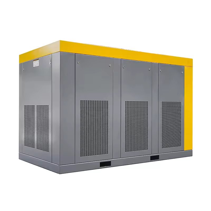 Industrial Silent Oilless 55kw 75kw 220/3/60hz 8 bar Air Compressor 75hp 100hp Dry Oil-free Screw Air Compressor