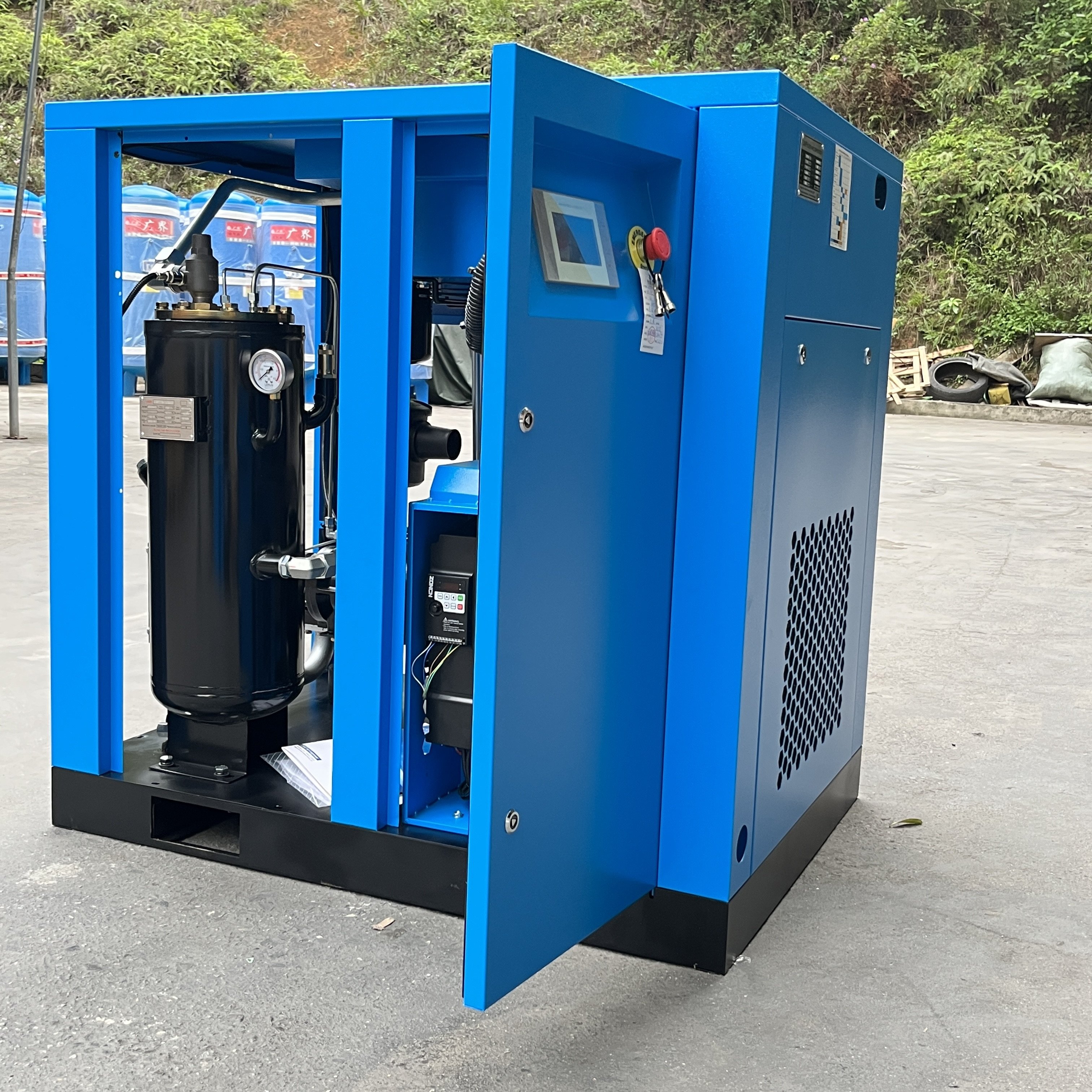Energy Saving IP23 22KW 30HP 3 Phase 380V/50HZ PM VSD 7-10bar Screw air Compressor for Paint Industry