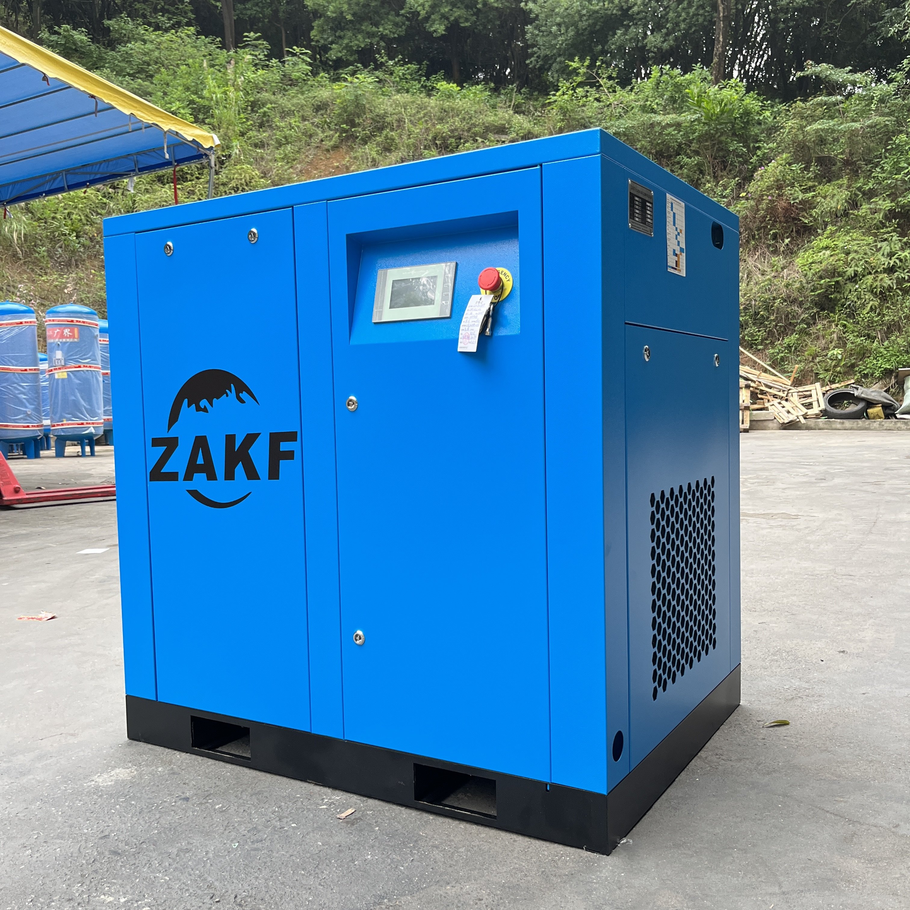 Energy Saving IP23 22KW 30HP 3 Phase 380V/50HZ PM VSD 7-10bar Screw air Compressor for Paint Industry