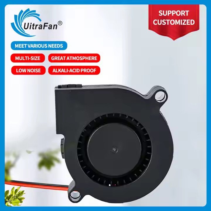 5015 Air Blower Fan Factory 12V PBT Material 5000 Hours 50mm Cooling DC Blower Fan