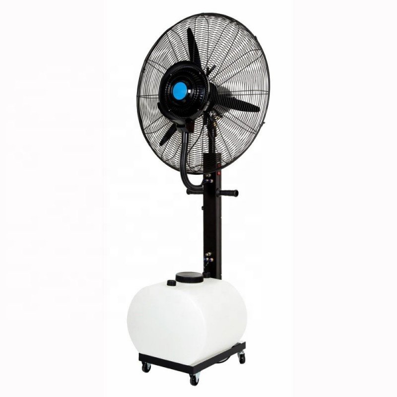 Electric Portable Standing Water Tank Spray Cooling Fan Outdoor Garden Scillating Wall Mount Industrial Mist Fans