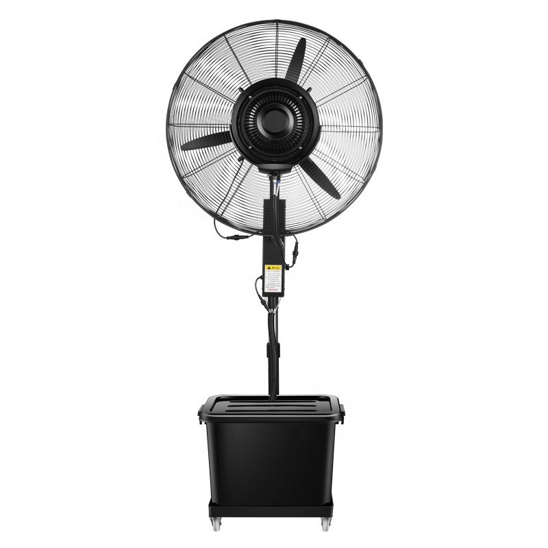 Electric Portable Standing Water Tank Spray Cooling Fan Outdoor Garden Scillating Wall Mount Industrial Mist Fans