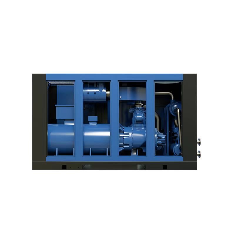 UNITED 90KW-280KW 120HP 147HP 177HP 214HP 248HP 268HP 295HP 375HP 15.2-59m³/min Two-stage VPM Screw Air Compressor 380V 50Hz