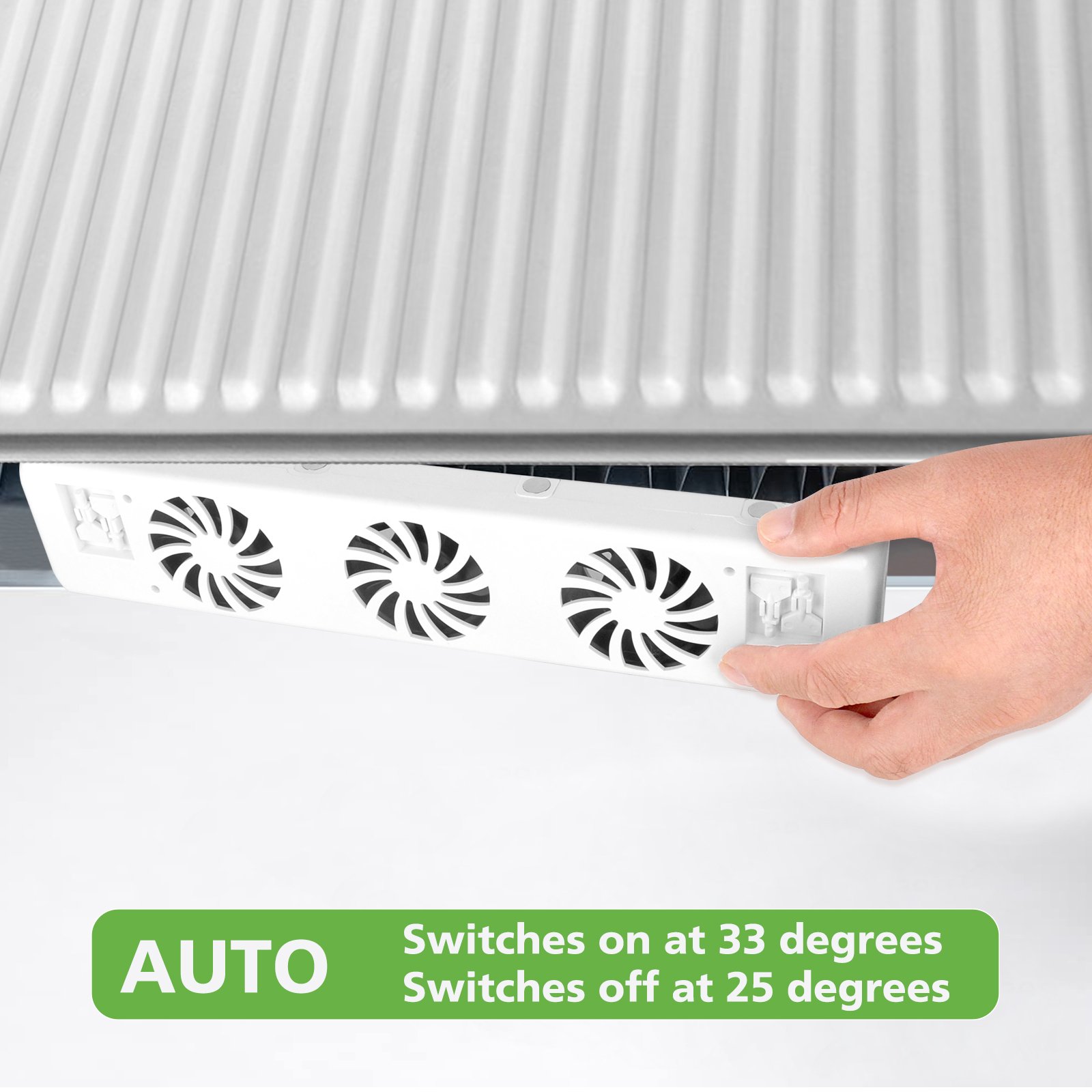 SpeedComfort 5V Type C USB Charging Extension Kit Home Smart Radiator Convector Heat Booster Ventilator Fan