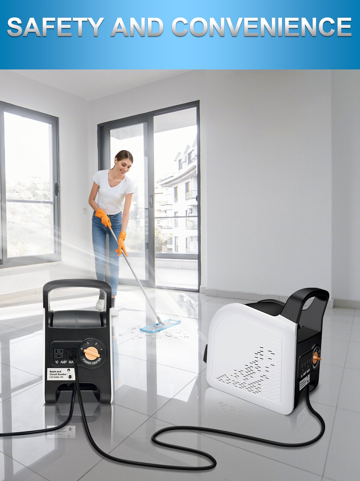 Professional Portable Copper Air Blower Fan for Household Outdoor Hotel Garage Cleaning Services and Commercial Use