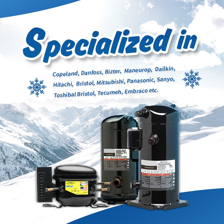 ZR47KC-TFD-522 ZR72KC ZR81KC ZR94KC ZR190KC-TFD-522 Air Conditioner Compressor ZR Emerson Copeland Scroll Compressor Copland