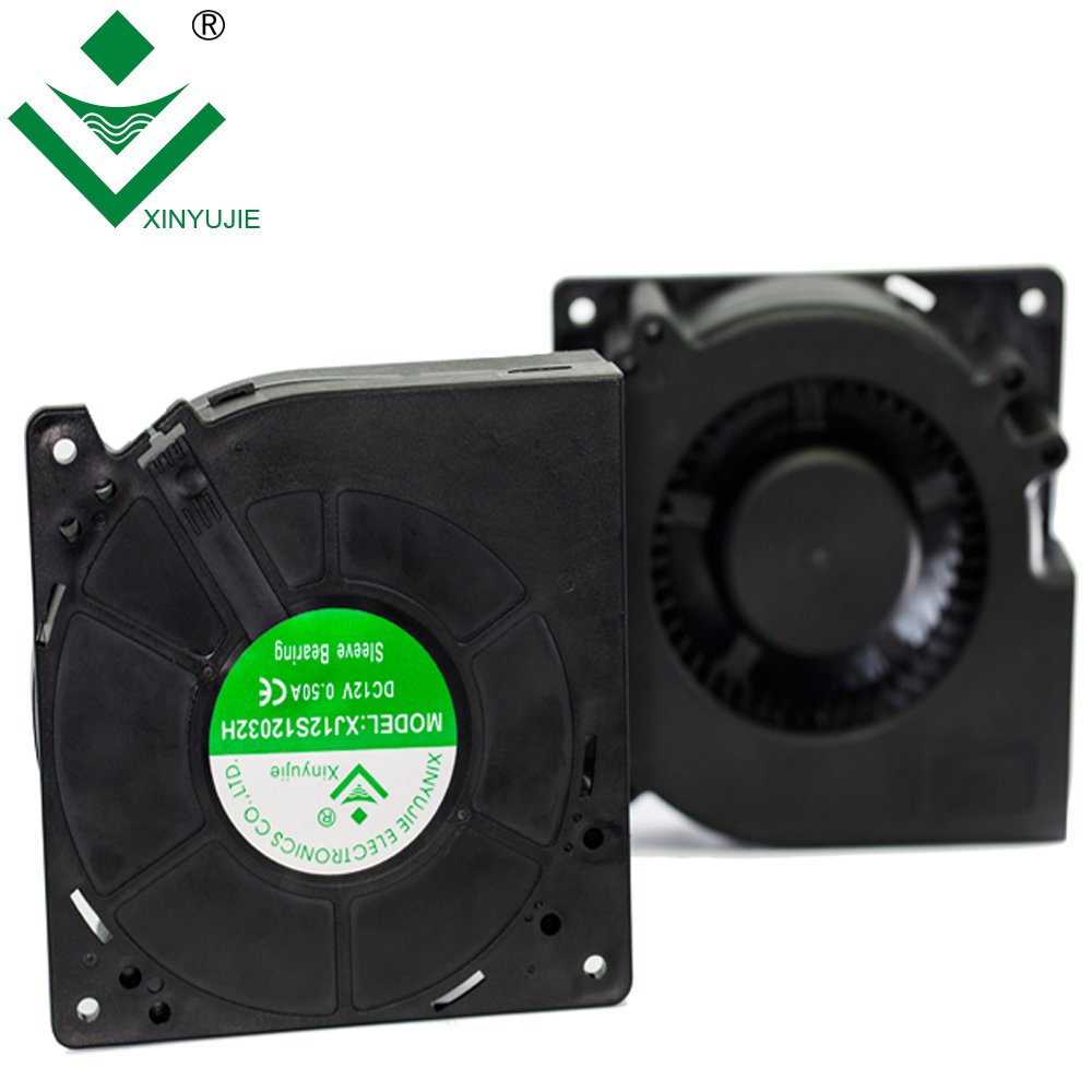 High Pressure Radial Fan 120mm 12v Centrifugal Fan 120x120x32mm Small Size air Blower Fan