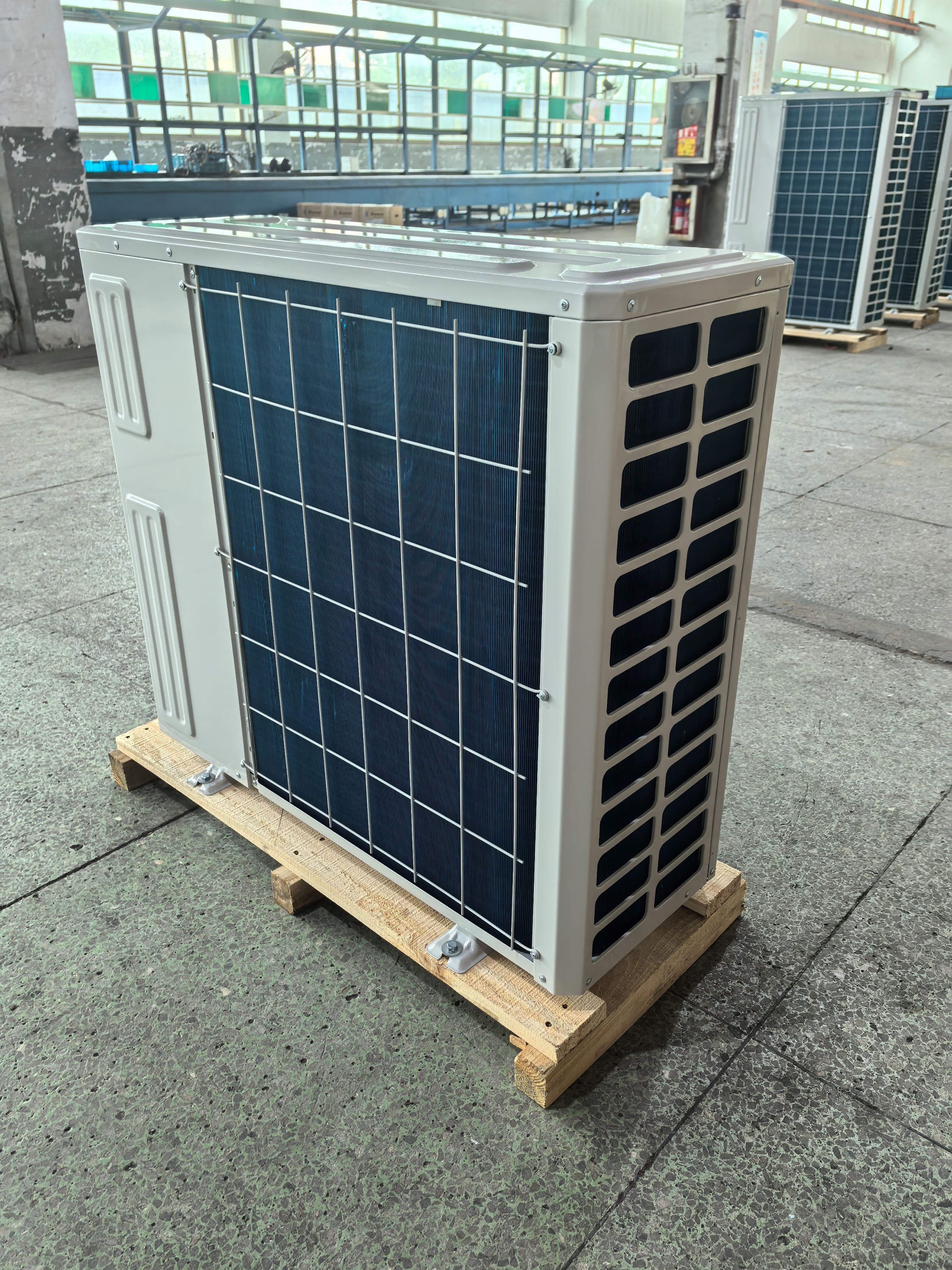 One Fan Air Conditioning Cold Room Box Type Inverter Scroll Compressor Air Cooled Condensing Unit