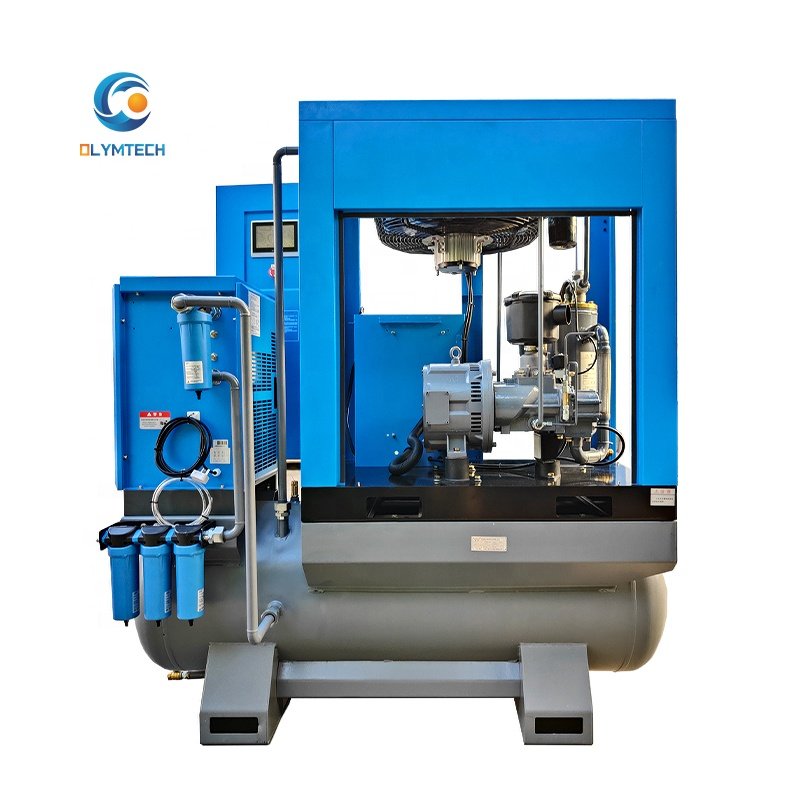 Olymtech Screw Air Compressor 15 hp All-in-one Air Compressor 22kw 16 bar Screw Air Compressor for Fiber Laser