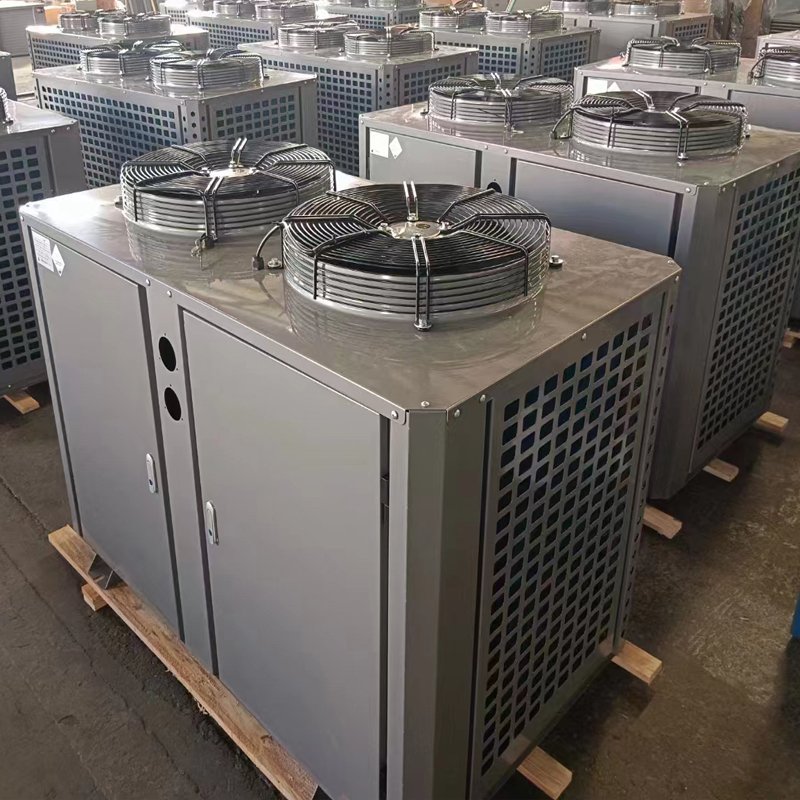 Best Price Large Integrated Top Air Outlet Evaporator Metal Refrigeration Condensers for Cold Room Use