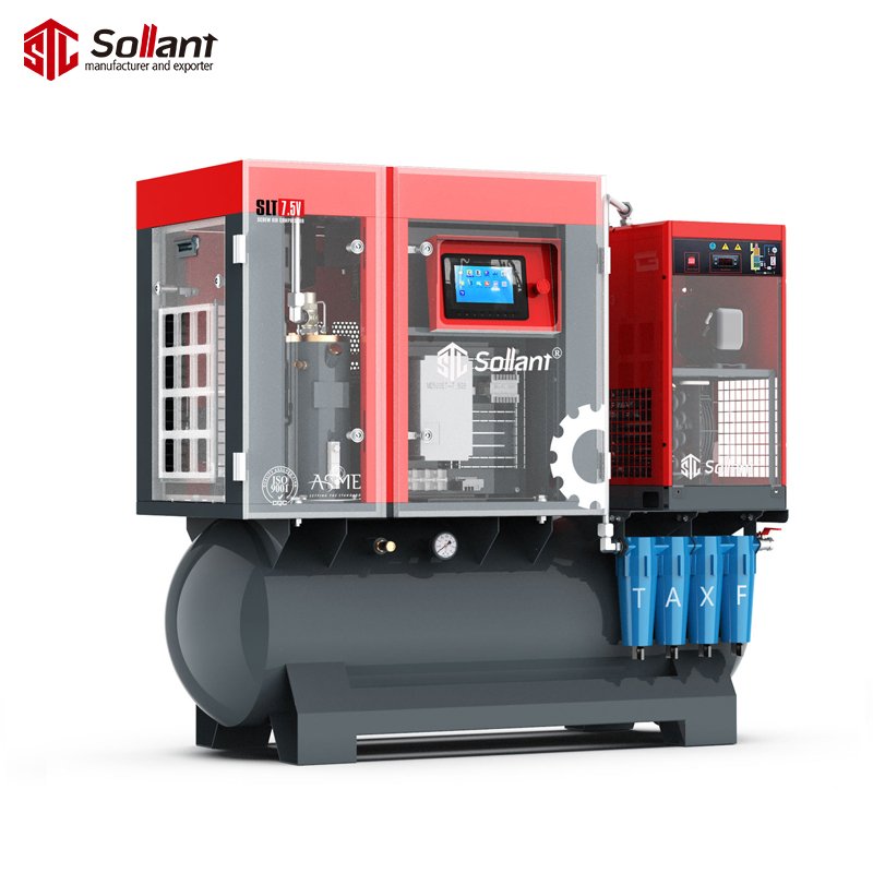Industry Screw air Compressor 4-in-1 Used for Laser Cutting Wholesale air Compressor Rotary Screw Compressor
