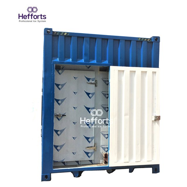 Cheap Hefforts Containerized Design Industry 1 Ton Ice Block Making Machine 5 10 Tons Ice Block Maker Machine in Africa