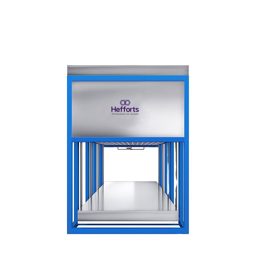 Cheap Hefforts Containerized Design Industry 1 Ton Ice Block Making Machine 5 10 Tons Ice Block Maker Machine in Africa