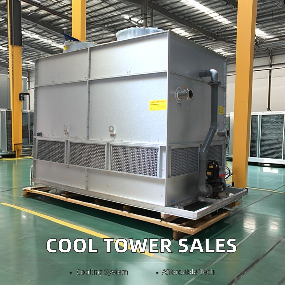 Industrial Cooling Tower New Core Components Motor Fan Pump Cross-Flow Counter-Flow Farm Tower Fill Cooling Towers