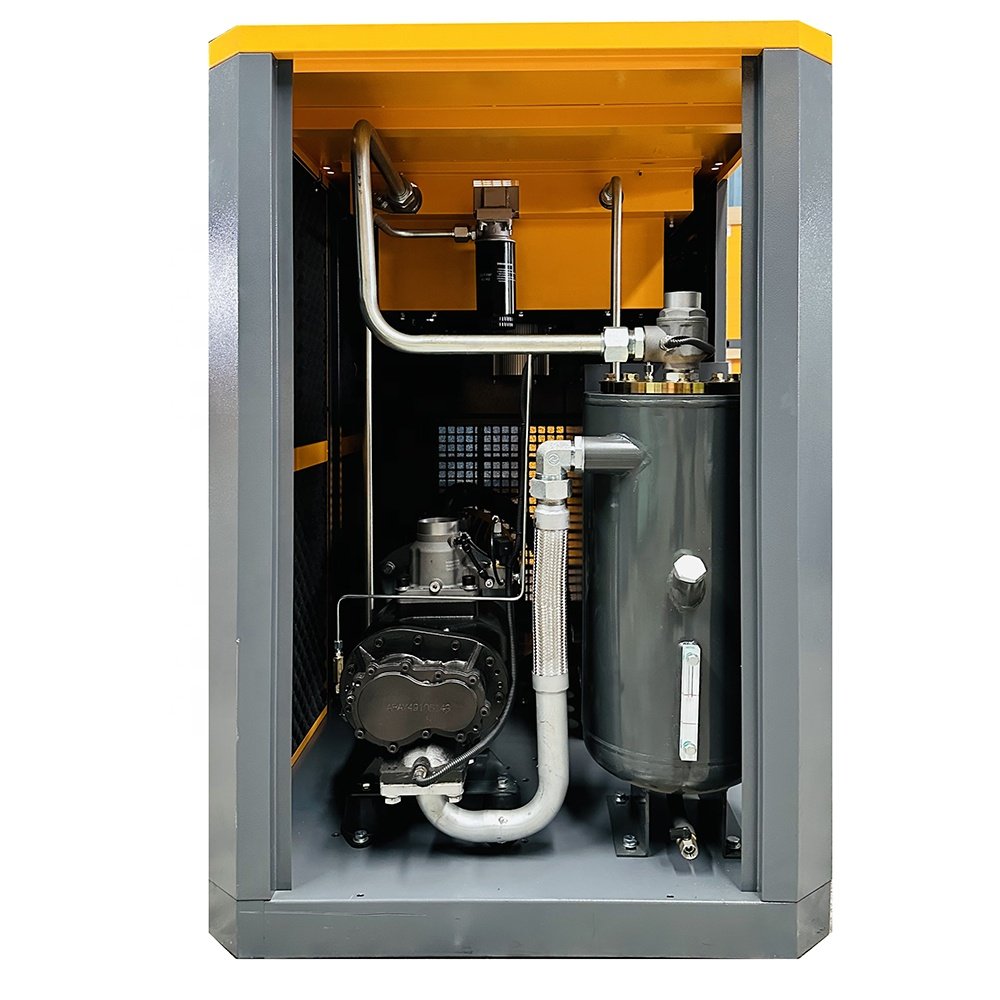 Karlos 220V 440V Double Voltage Industrial Compressor 7.5kw 11kw 15kw 22kw 37kw 55kw Variable Speed Rotary Screw Air Compressor