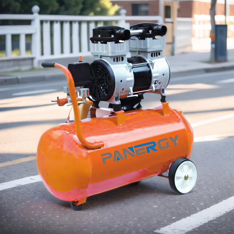 Compresor Portatil 24 Liter Car Paint Dental Oil Free Noiseless Ultra Quiet Air Compressor