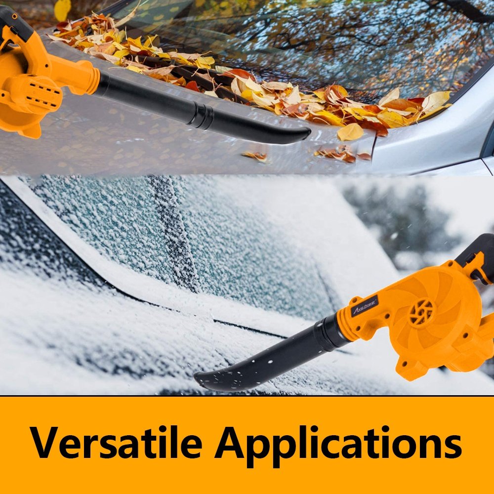 WORKSITE Customized 20V Cordless Blower Vacuum Battery Power Handheld Industrial Garden Snow Dust Car Air Leaf Blower