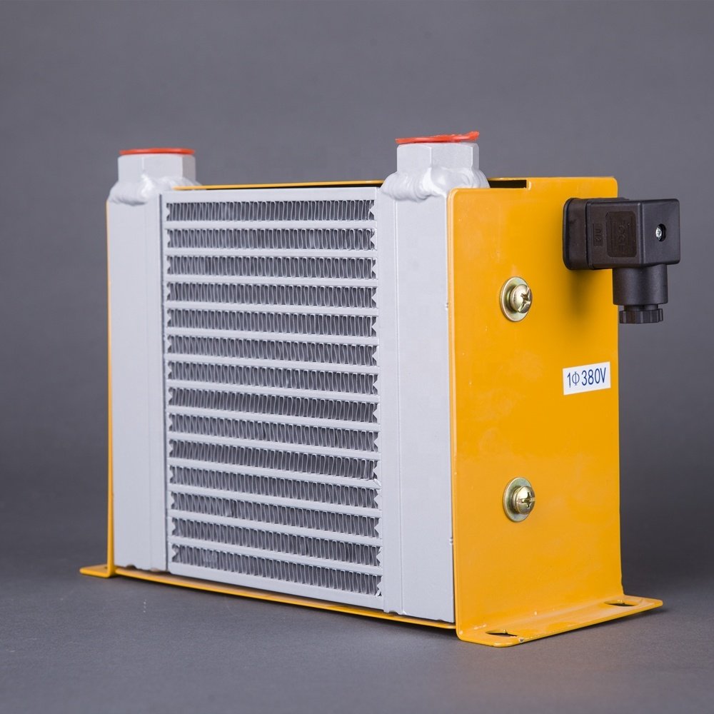 Competitive Price Hydraulic Oil Air Coolers Heat Exchanger Motor Carton Packaging Provided HM Hydraulic Oil Cooling System 2pcs