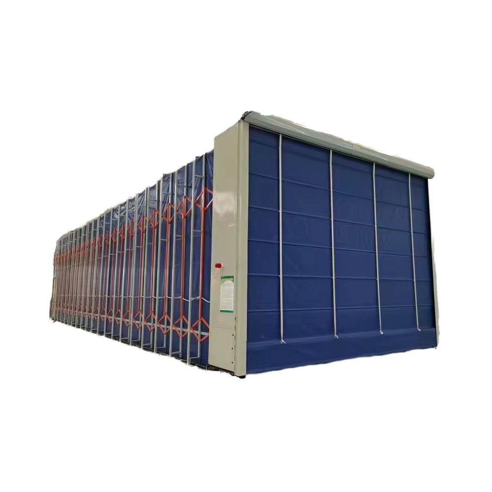 Retractable Spray Booth Paint Cabin Support OEM Paint Booths with Natural Ventilation System Removable Spray Space Without Heat