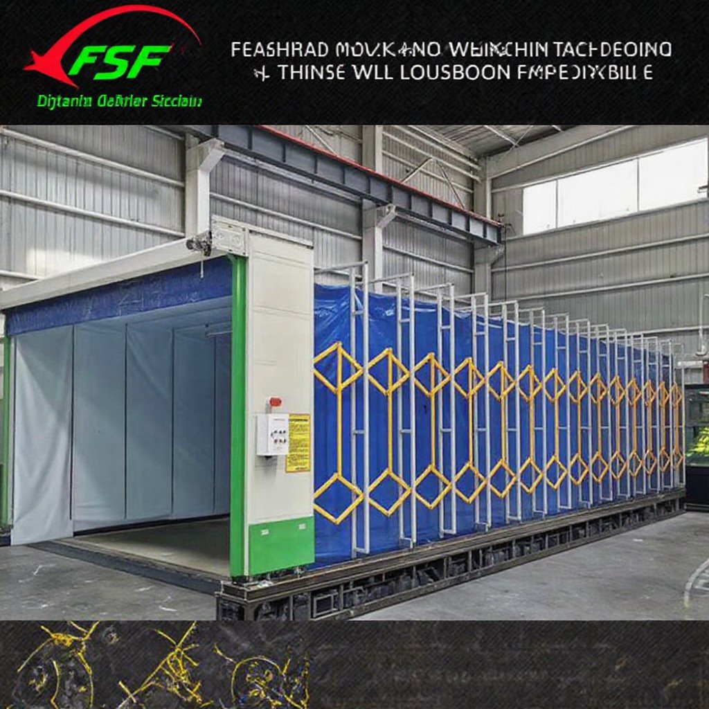Retractable Spray Booth Paint Cabin Support OEM Paint Booths with Natural Ventilation System Removable Spray Space Without Heat