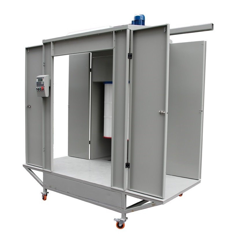 COLO-2152 Double-use Powder Coating Booth Metal Painting Spray Cabin