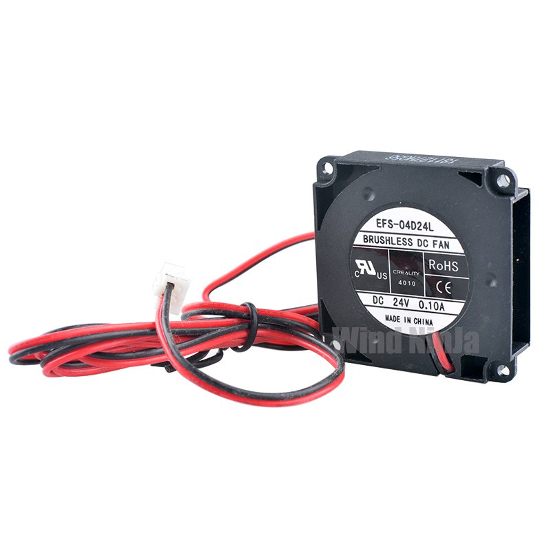 EFS-04D24L 4cm 40mm Blower Fan 40x40x10mm DC24V 0.10A Micro Centrifugal Fan Cooling Fan for 3D Printers