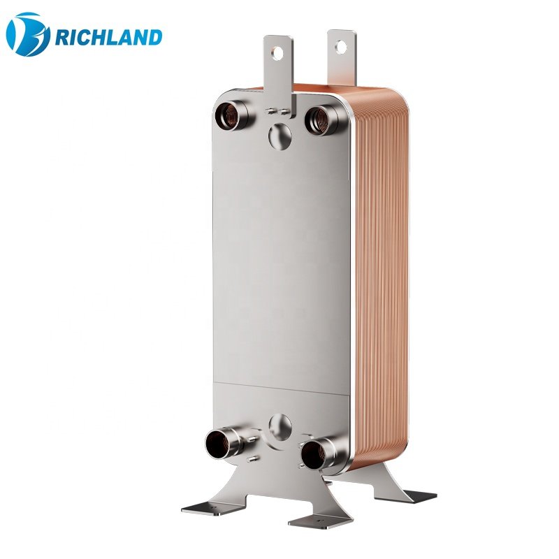 Customized Hydraulic Cooler Coil Application Manufacturer of Tranter SWEP Equivalent Copper Brazed Plate Heat Exchanger Price