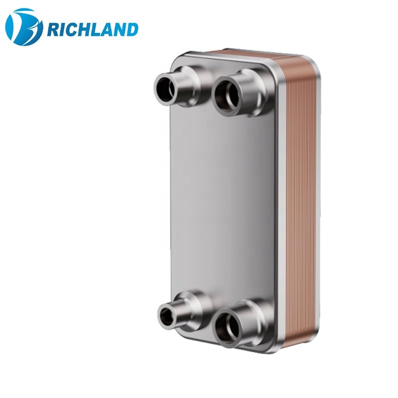 Customized Hydraulic Cooler Coil Application Manufacturer of Tranter SWEP Equivalent Copper Brazed Plate Heat Exchanger Price