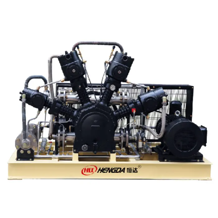 High Pressure 30Bar 1.2m³/min Heavy-Duty Cast-iron Piston Air Compressor for PET Bottle Blow