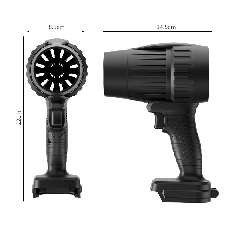 Powerful Turbo Jet Blower Electric Fan Electric Portable Blower With Battery