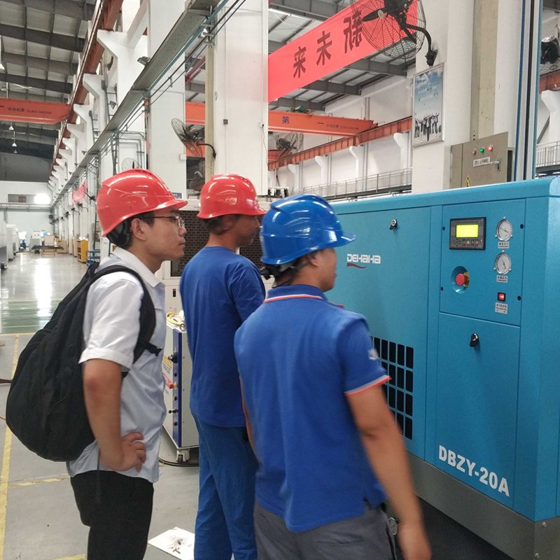 All-in-One DEHAHA Screw Air Compressor with 16 Bar Pressure for Laser Applications