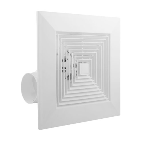 6/ 8/10/12 Inch Exhaust Fan for Wall Window Bathroom ABS Ventilation Fan Kitchen Ceiling Extractor Vent Fan Toilets Duct Blower